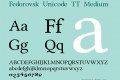 Fedorovsk Unicode TT