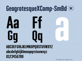 GeogrotesqueXComp-SmBd