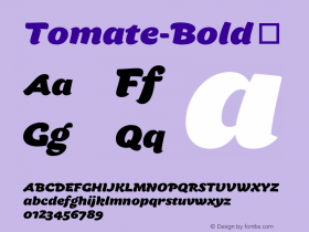 Tomate-Bold