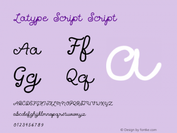 Latype Script