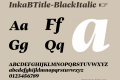 InkaBTitle-BlackItalic