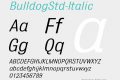 BulldogStd-Italic