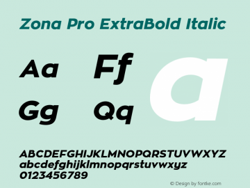 Zona Pro ExtraBold