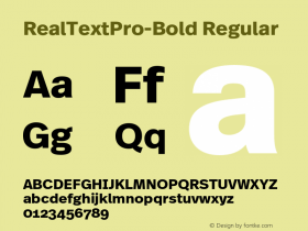 RealTextPro-Bold