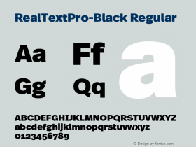 RealTextPro-Black