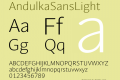 AndulkaSansLight