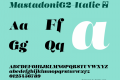 MastadoniG2-Italic