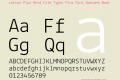 Lekton Plus Nerd File Types Plus Font Awesome