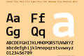 Lekton Plus Nerd File Types Plus Font Awesome Plus Pomicons