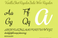 VanillaShotRegularItalic