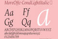 MoreOffc-CondLightItalic