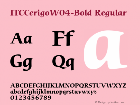 ITCCerigo-Bold
