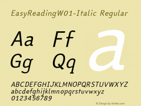 EasyReading-Italic