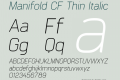 Manifold CF Thin