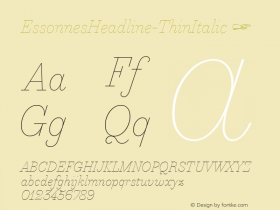 EssonnesHeadline-ThinItalic