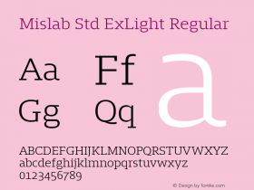 Mislab Std ExLight