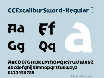 CCExcaliburSword-Regular