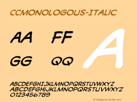 CCMonologous-Italic