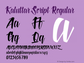 Kaluttar Script