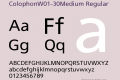 Colophon-30Medium