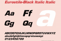 Eurostile-Black Italic