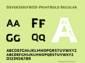 DeverSerif-PrintBold