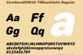 CoreSansDS-75BlackItalic