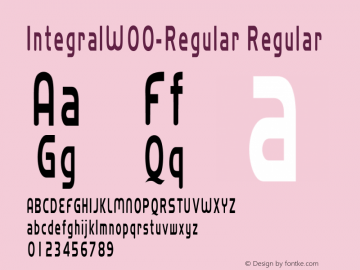 Integral-Regular