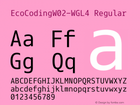 EcoCoding-WGL4