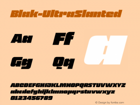 Blak-UltraSlanted