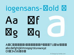 iogensans-Bold
