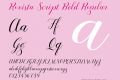 Revista Script Bold