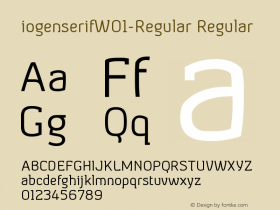 iogenserif-Regular