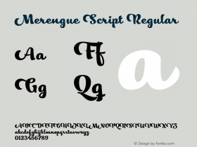 Merengue Script