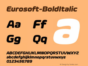 Eurosoft-BoldItalic