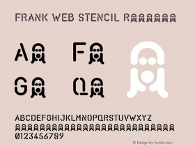 FRANK WEB STENCIL