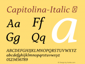 Capitolina-Italic