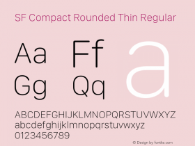 SF Compact Rounded Thin