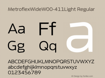 MetroflexWide-411Light