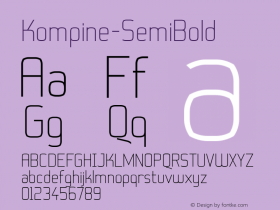 Kompine-SemiBold
