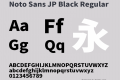 Noto Sans JP Black