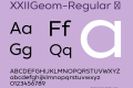 XXIIGeom-Regular