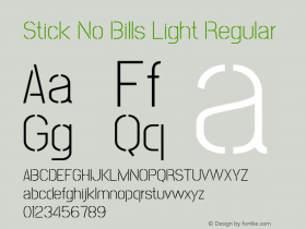 Stick No Bills Light