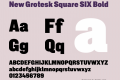 New Grotesk Square SIX