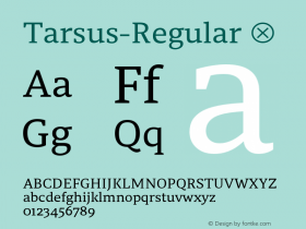 Tarsus-Regular