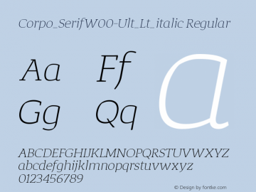 Corpo_Serif-Ult_Lt_italic