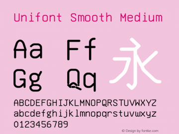 Unifont Smooth