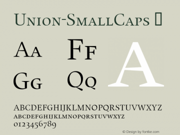 Union-SmallCaps