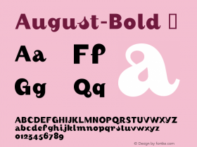 August-Bold