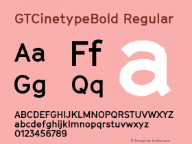 GTCinetypeBold